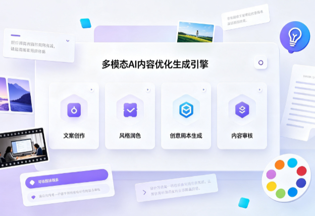 沁源县AI智能内容优化创新 多模态生成技术丰富数字内容创作生态